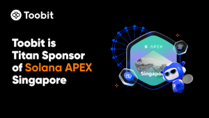 صرافی Toobit به عنوان حامی تایتان، به Solana APEX – سنگاپور می‌پیوندد