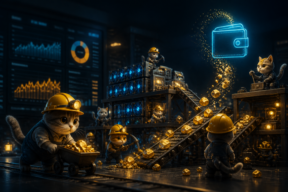 ایردراپ کت گلد ماینر چیست؟! آموزش استخراج Cat Gold Miner