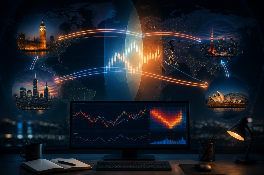 بهترین زمان فعالیت در فارکس
