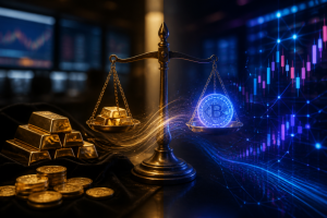 طلا بخریم یا ارز دیجیتال | کدام سرمایه گذاری در 2025 بهتر است